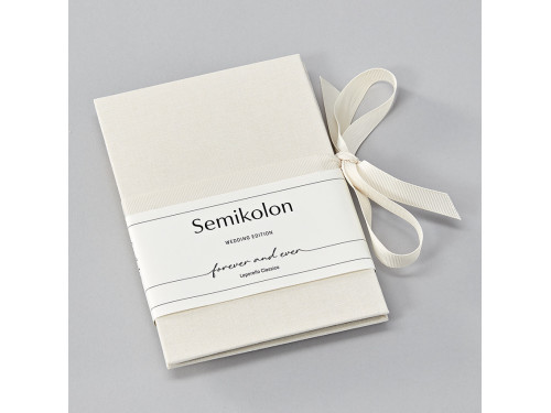Photo album Leporello Classico, Wedding Edition - Semikolon - Chamois