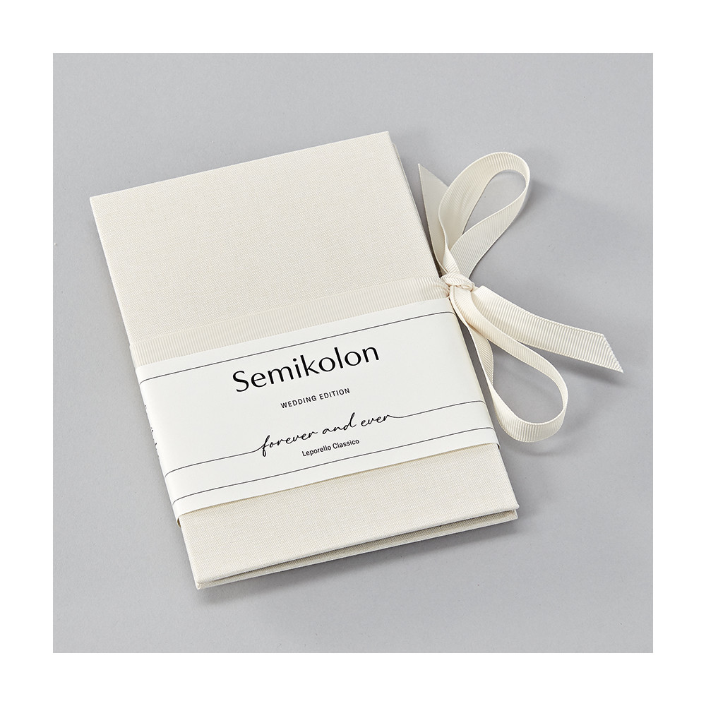 Album na zdjęcia Leporello Classico, Wedding Edition - Semikolon - Chamois