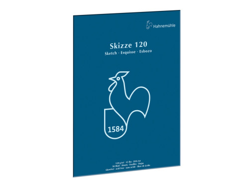 Skizze Sketch Pad - Hahnemühle - A4, 120 g, 50 pages