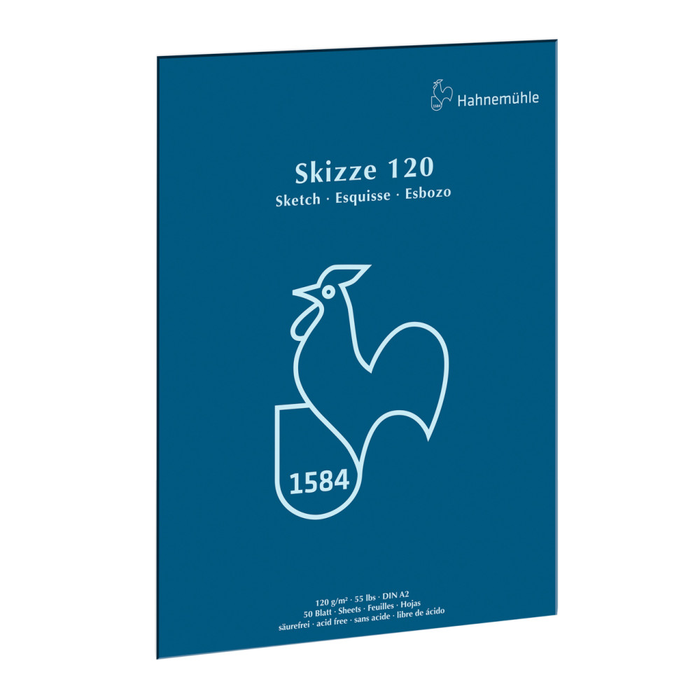 Skizze Sketch Pad - Hahnemühle - A2, 120 g, 50 pages
