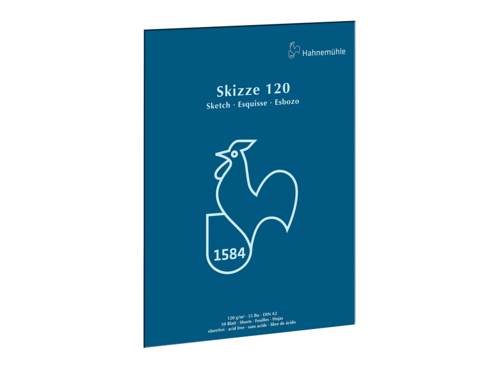Skizze Sketch Pad - Hahnemühle - A2, 120 g, 50 pages