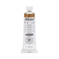 Norma Professional oil paint - Schmincke - 804, Bronze, 35 ml