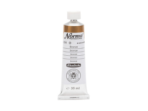 Norma Professional oil paint - Schmincke - 804, Bronze, 35 ml