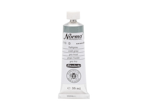 Farba olejna Norma Professional - Schmincke - 710, Cold Grey, 35 ml