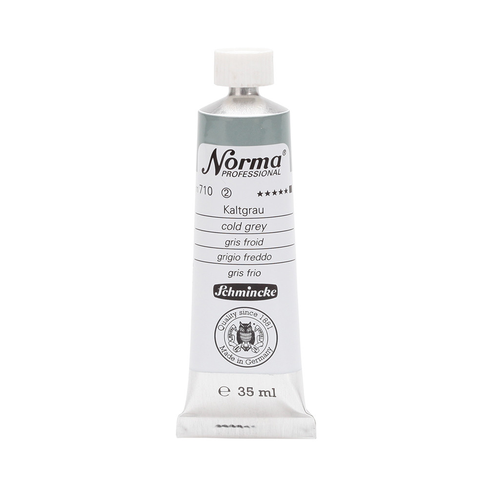 Farba olejna Norma Professional - Schmincke - 710, Cold Grey, 35 ml