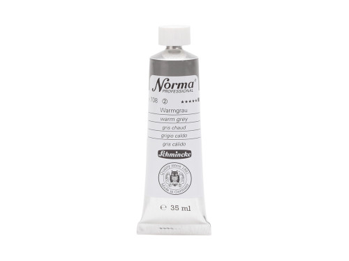 Farba olejna Norma Professional - Schmincke - 708, Warm Grey, 35 ml