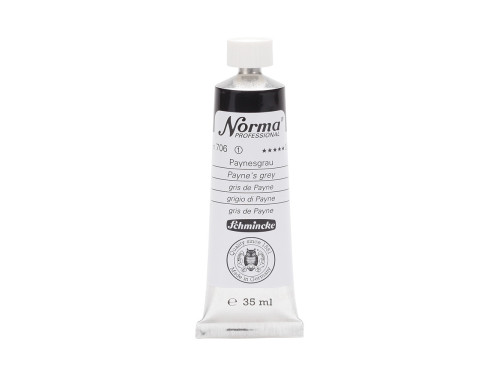 Farba olejna Norma Professional - Schmincke - 706, Payne's Grey, 35 ml