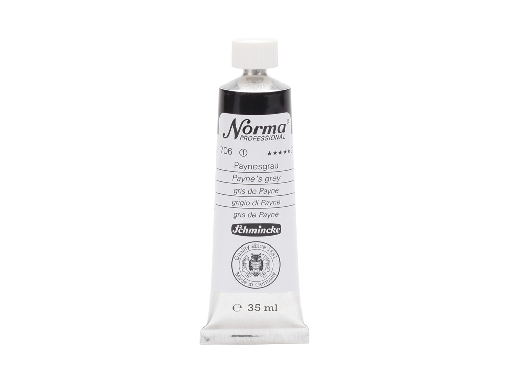 Farba olejna Norma Professional - Schmincke - 706, Payne's Grey, 35 ml