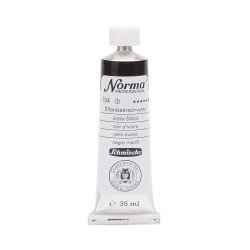 Farba olejna Norma Professional - Schmincke - 704, Ivory Black, 35 ml