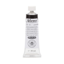 Norma Professional oil paint - Schmincke - 702, Black Iron Oxide, 35 ml