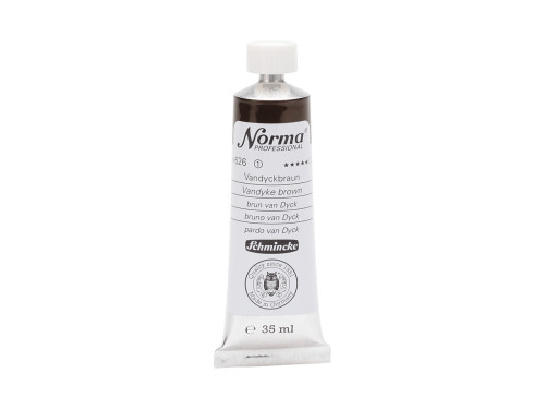 Farba olejna Norma Professional - Schmincke - 626, Vandyke Brown, 35 ml