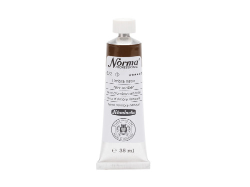 Norma Professional oil paint - Schmincke - 622, Raw Umber, 35 ml