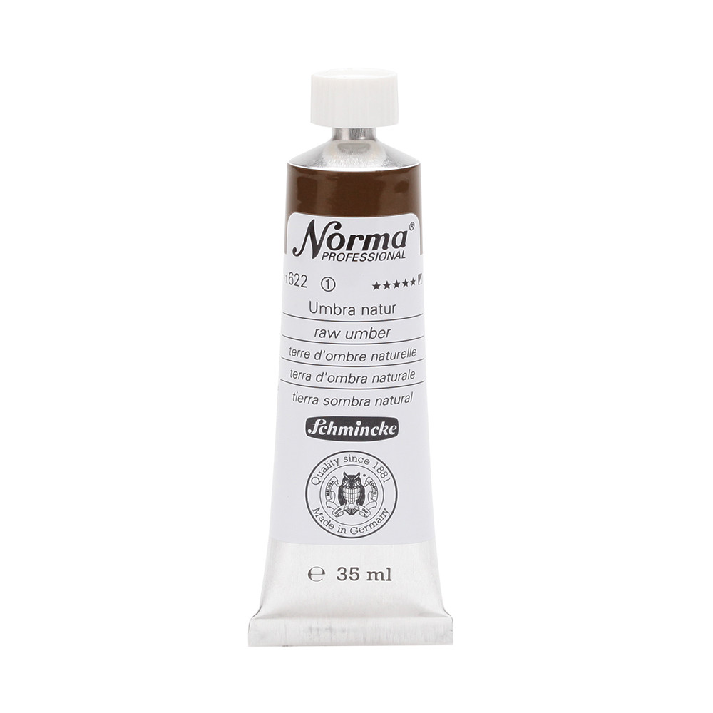 Farba olejna Norma Professional - Schmincke - 622, Raw Umber, 35 ml