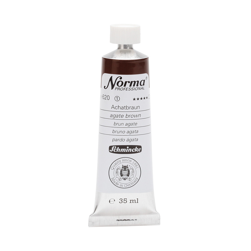 Farba olejna Norma Professional - Schmincke - 620, Agate Brown, 35 ml