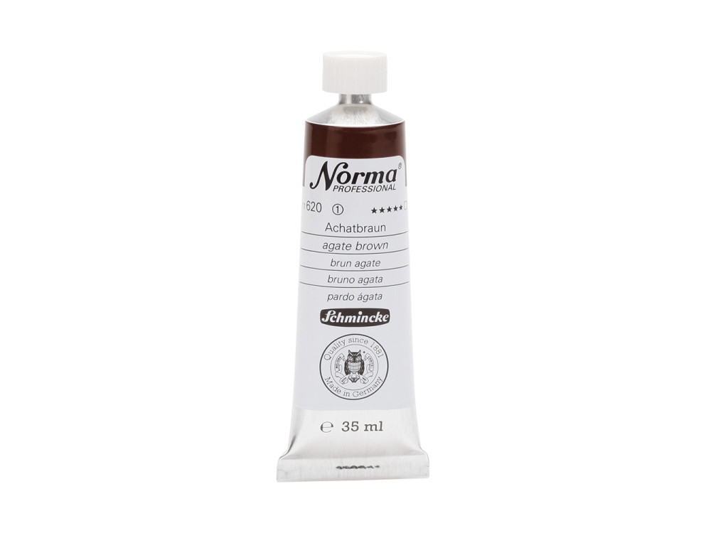 Farba olejna Norma Professional - Schmincke - 620, Agate Brown, 35 ml