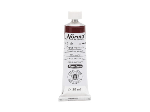 Norma Professional oil paint - Schmincke - 616, Caput Mortuum, 35 ml