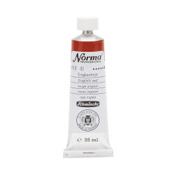 Norma Professional oil paint - Schmincke - 612, English Red, 35 ml