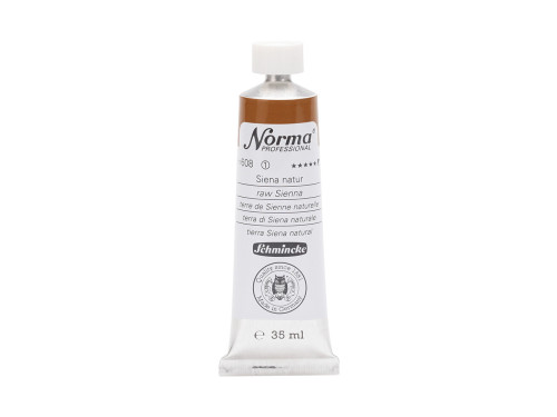 Farba olejna Norma Professional - Schmincke - 608, Raw Sienna, 35 ml