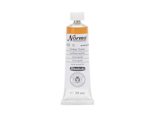 Farba olejna Norma Professional - Schmincke - 602, Yellow Ochre, 35 ml