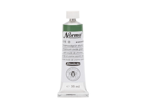 Farba olejna Norma Professional - Schmincke - 516, Chromium Oxide Green, 35 ml