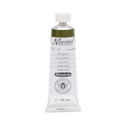 Norma Professional oil paint - Schmincke - 512, Olive Green, 35 ml