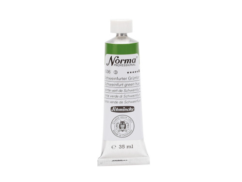 Farba olejna Norma Professional - Schmincke - 506, Schweinfurt Green Hue, 35 ml