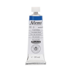 Norma Professional oil paint - Schmincke - 422, Cerulean Blue, 35 ml