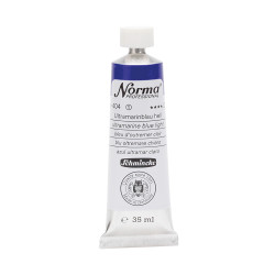 Norma Professional oil paint - Schmincke - 404, Ultramarine Blue Light, 35 ml