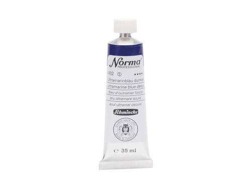 Farba olejna Norma Professional - Schmincke - 402, Ultramarine Blue Deep, 35 ml