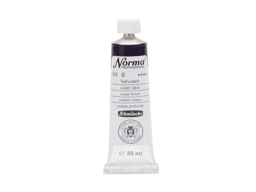 Farba olejna Norma Professional - Schmincke - 352, Violet Dark, 35 ml