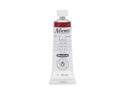Farba olejna Norma Professional - Schmincke - 346, Ruby Red, 35 ml