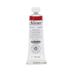 Norma Professional oil paint - Schmincke - 344, Carmine Red, 35 ml