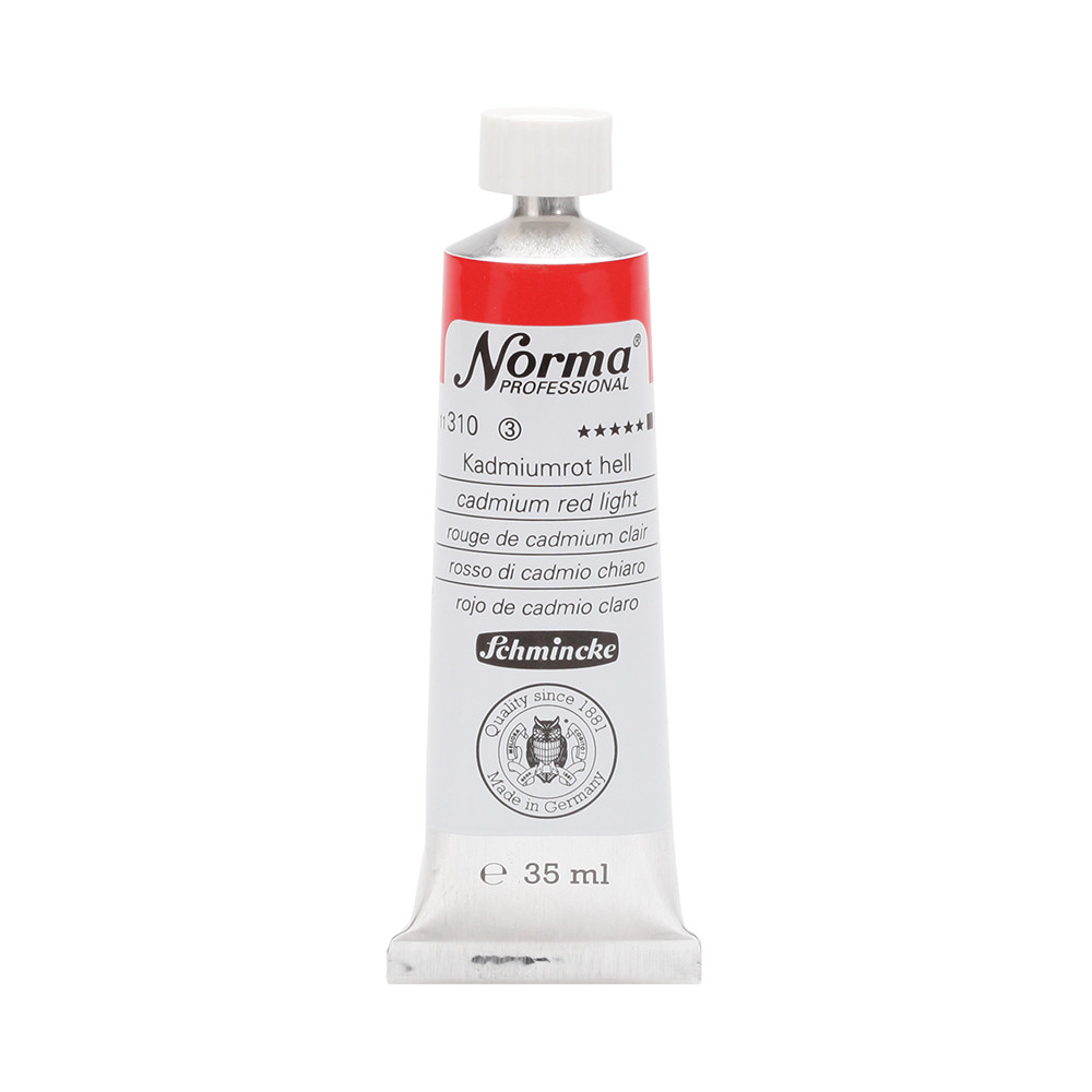 Farba olejna Norma Professional - Schmincke - 310, Cadmium Red Light, 35 ml