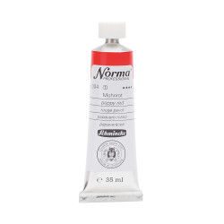 Norma Professional oil paint - Schmincke - 304, Poppy Red, 35 ml
