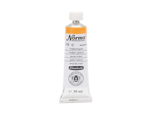 Farba olejna Norma Professional - Schmincke - 248, Indian Yellow, 35 ml
