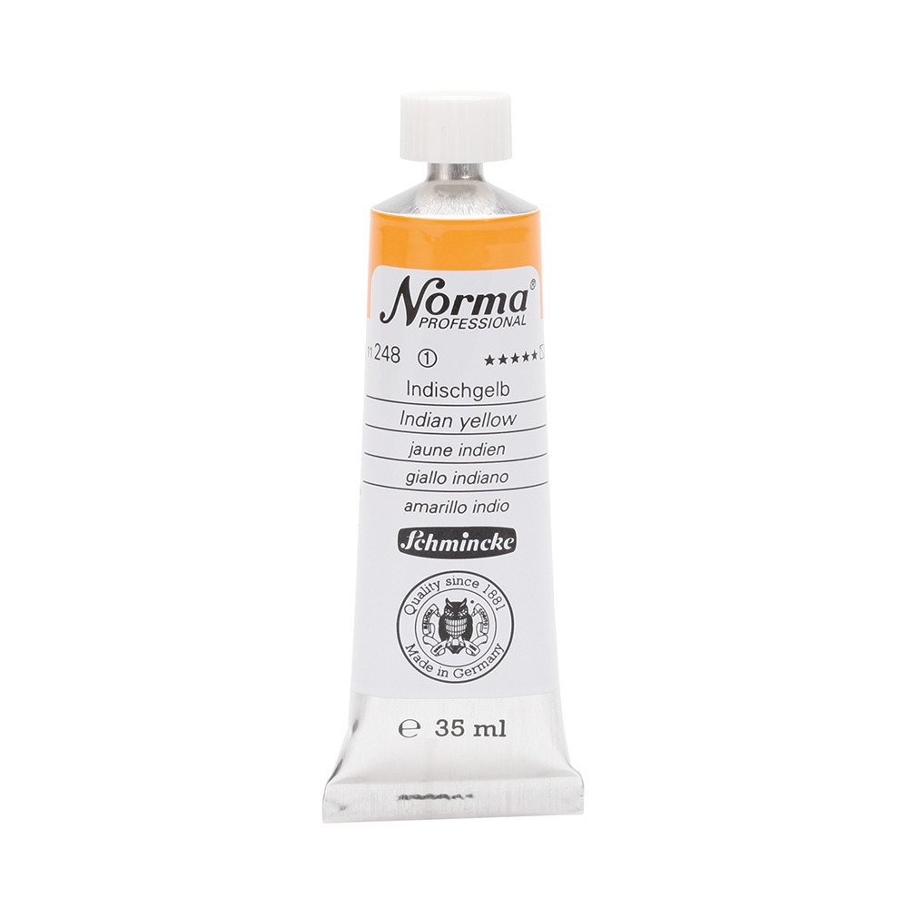 Farba olejna Norma Professional - Schmincke - 248, Indian Yellow, 35 ml
