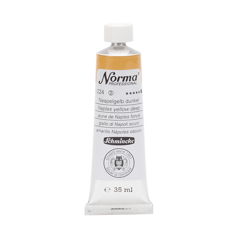 Farba olejna Norma Professional - Schmincke - 224, Naples Yellow Deep, 35 ml