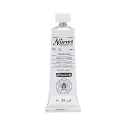 Norma Professional oil paint - Schmincke - 116, Opaque White, 35 ml
