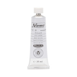 Norma Professional oil paint - Schmincke - 112, Zinc White, 35 ml