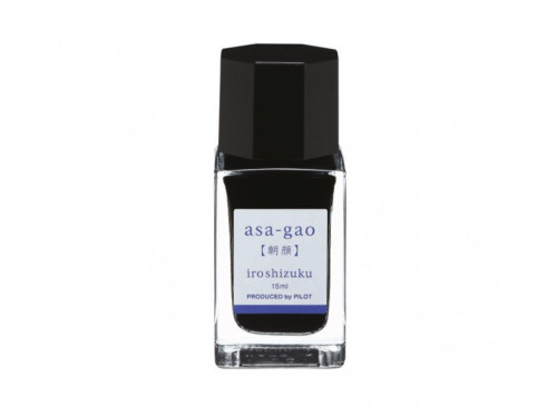 Iroshizuku calligraphy ink - Pilot - Asa-Gao (Morning Glory), 15 ml