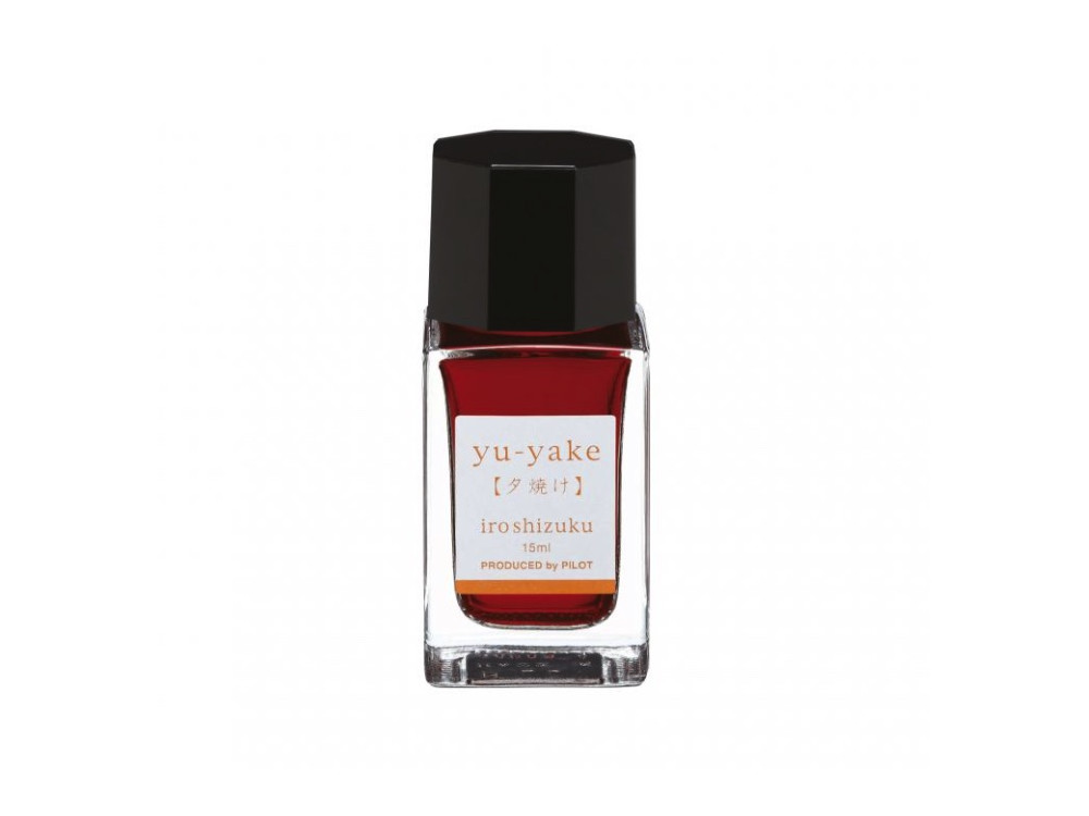 Iroshizuku calligraphy ink - Pilot - Yu-Yake (Sunset), 15 ml