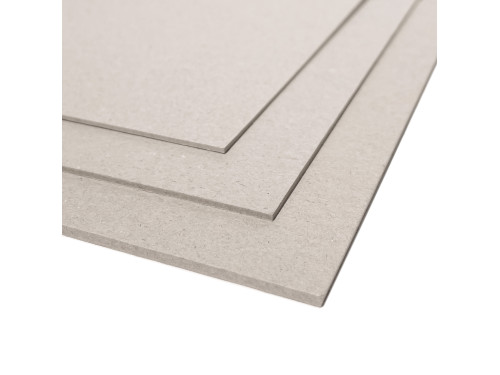 Bookbinding cardboard Kappa 1,70 mm - Solid Grey, A5, 20 sheets