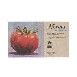 Zestaw farb olejnych Norma Blue - Schmincke - 7 kolorów x 35 ml
