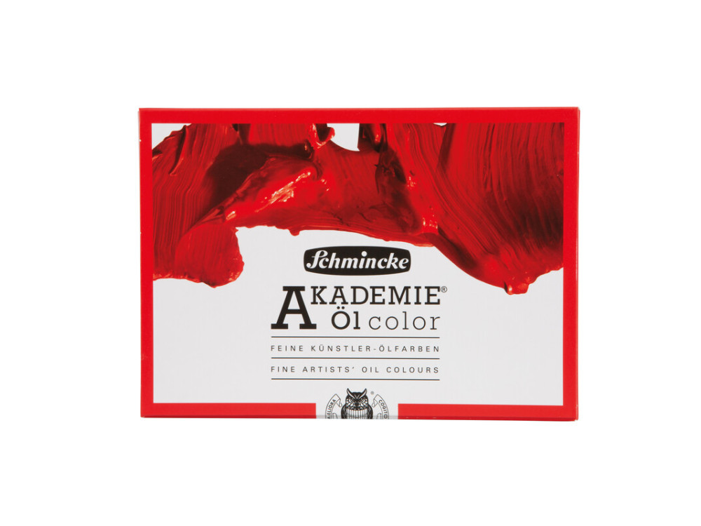 Zestaw farb olejnych Akademie Oil Color - Schmincke - 6 kolorów x 60 ml