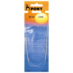 Druty teflonowe na żyłce - Pony - 2 mm, 40 cm