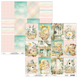 Scrapbooking paper 30,5 x 30,5 cm - Mintay - Spring is Here 06