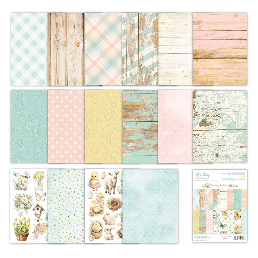 Add-on paper pack - Mintay - Spring is Here