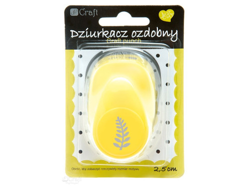 Dziurkacz ozdobny Paproć - DpCraft - 2,5 cm