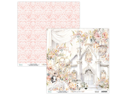 Scrapbooking paper 30,5 x 30,5 cm - Mintay - Always & Forever 01