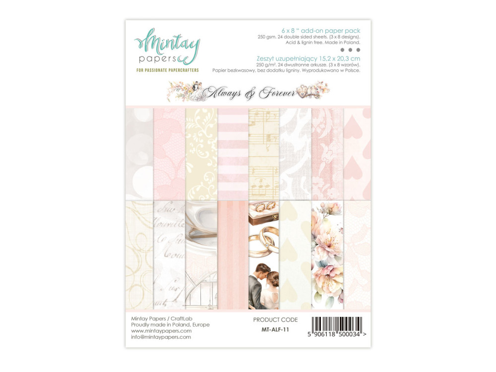Add-on paper pack - Mintay - Always & Forever